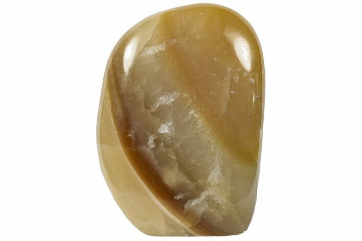 4.5" Free-Standing, Polished Brown Calcite